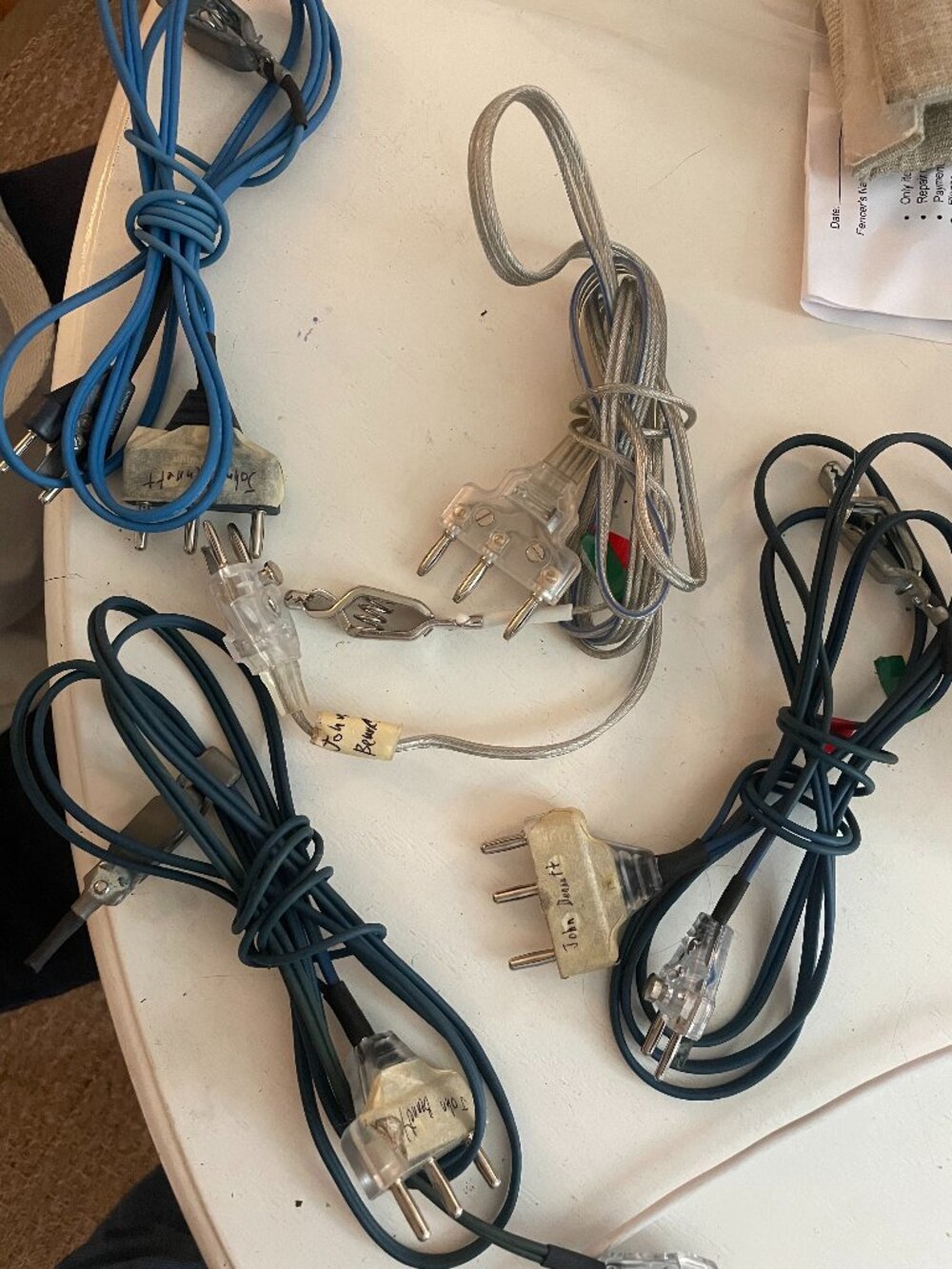 Sabre Fencing Body Cords and Mask Cords